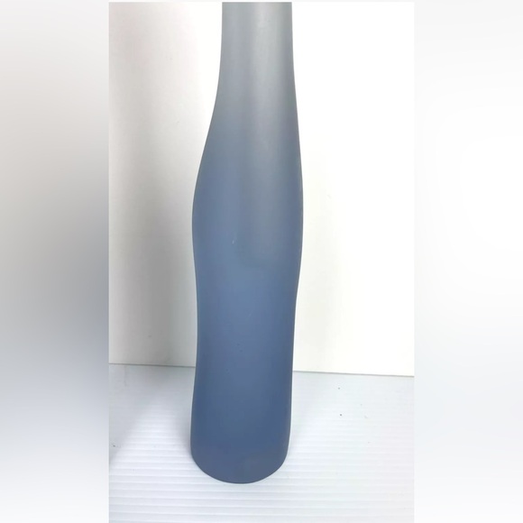 RARE Vintage MARTHA STURDY Canada Resin vases 15.5”H art Pieces Blue And Purple - Picture 7 of 16